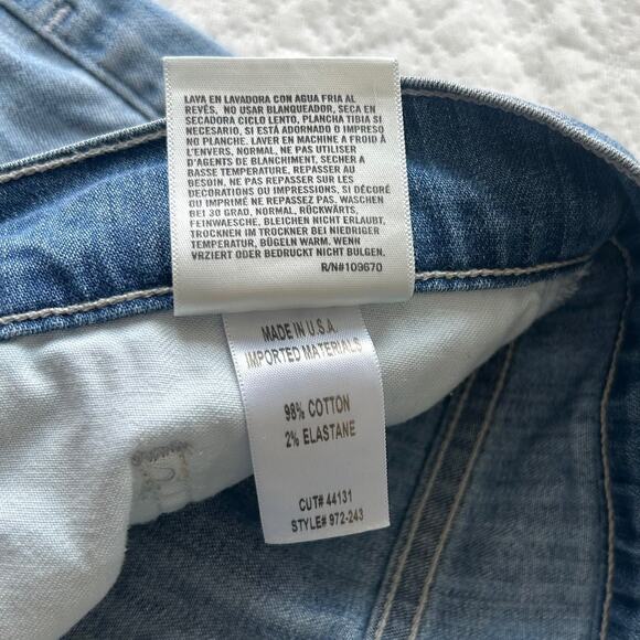 Vintage Citizens of Humanity Sz 30 Jerome Dahan Light Wash - Picture 8 of 8